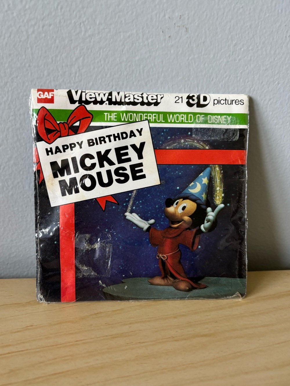 View-Master 'Happy Birthday Mickey Mouse' 3D Picture Set - 1978